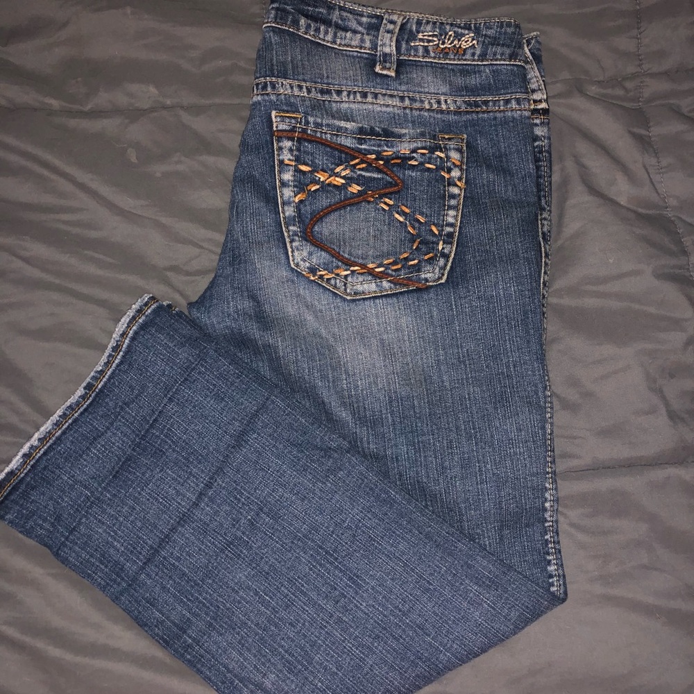 Silver Jeans brand capris